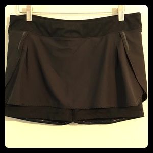 Lucy Black Athletic Skort, Sz L